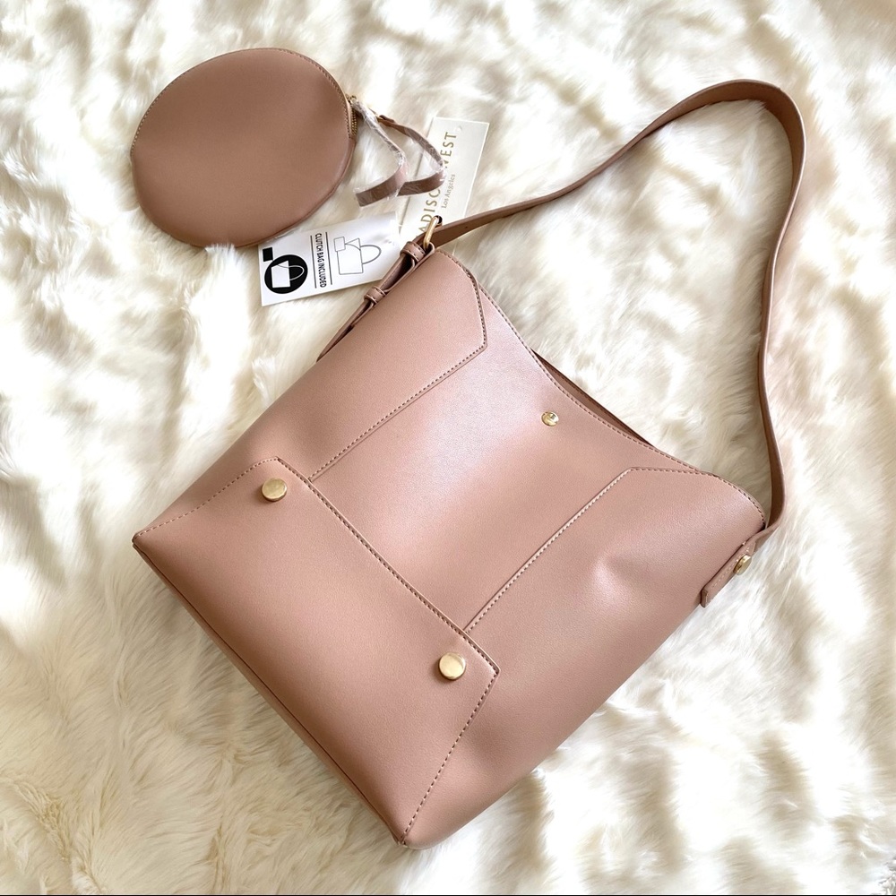 Madison West tote bag with clutch